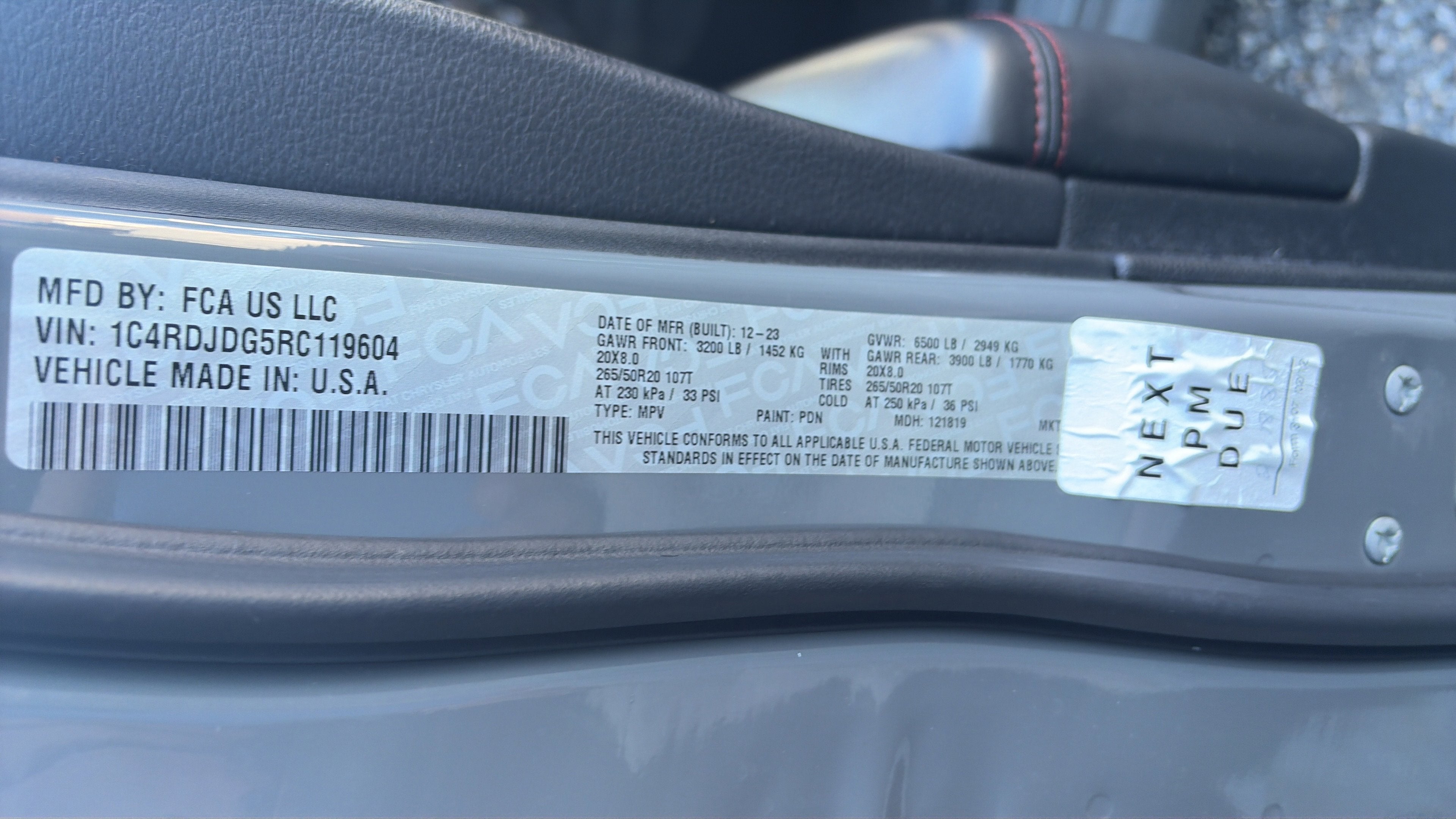 2024 Dodge Durango GT Plus AWD