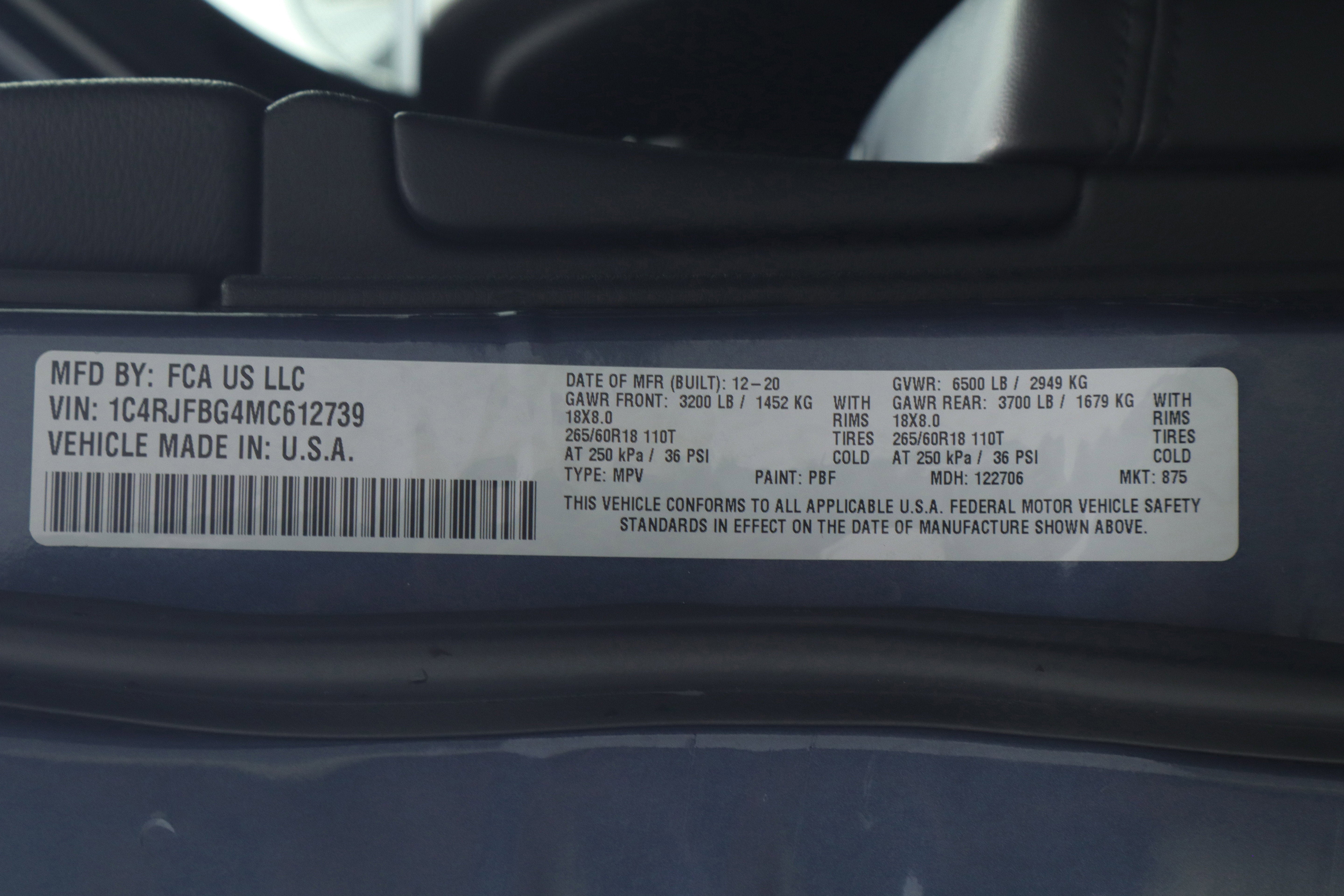 2021 Jeep Grand Cherokee Limited 4x4