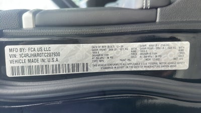 2026 Jeep Grand Cherokee GRAND CHEROKEE ALTITUDE 4X4