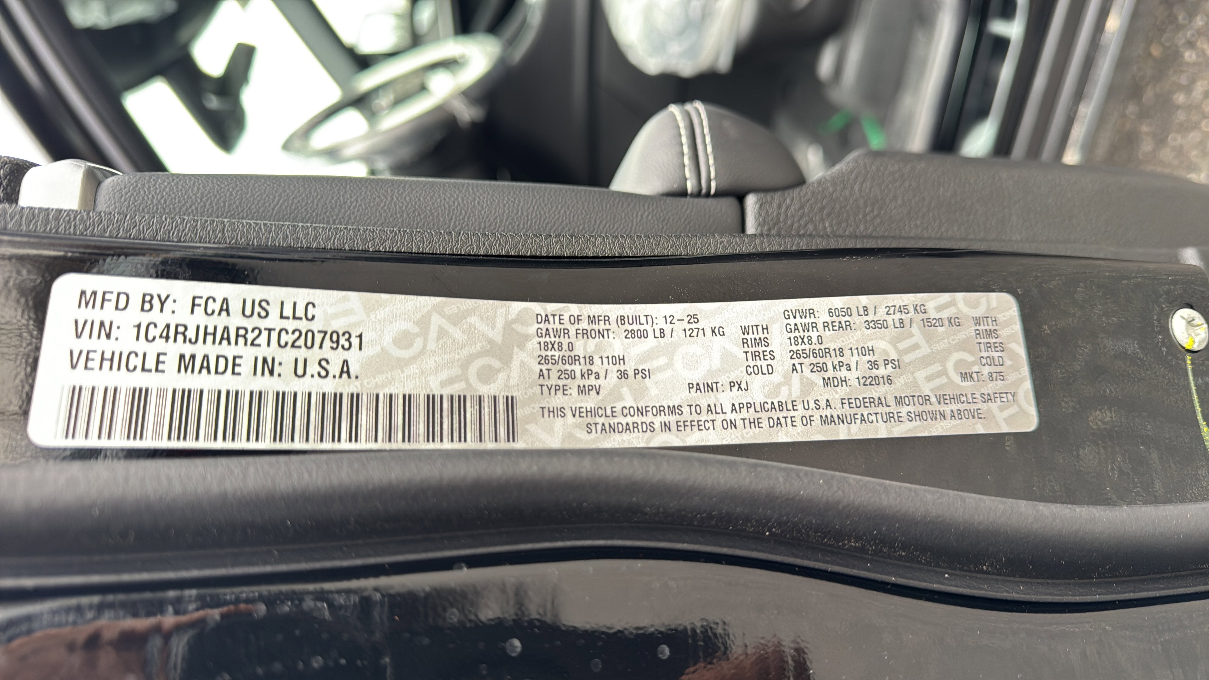 2026 Jeep Grand Cherokee GRAND CHEROKEE ALTITUDE 4X4