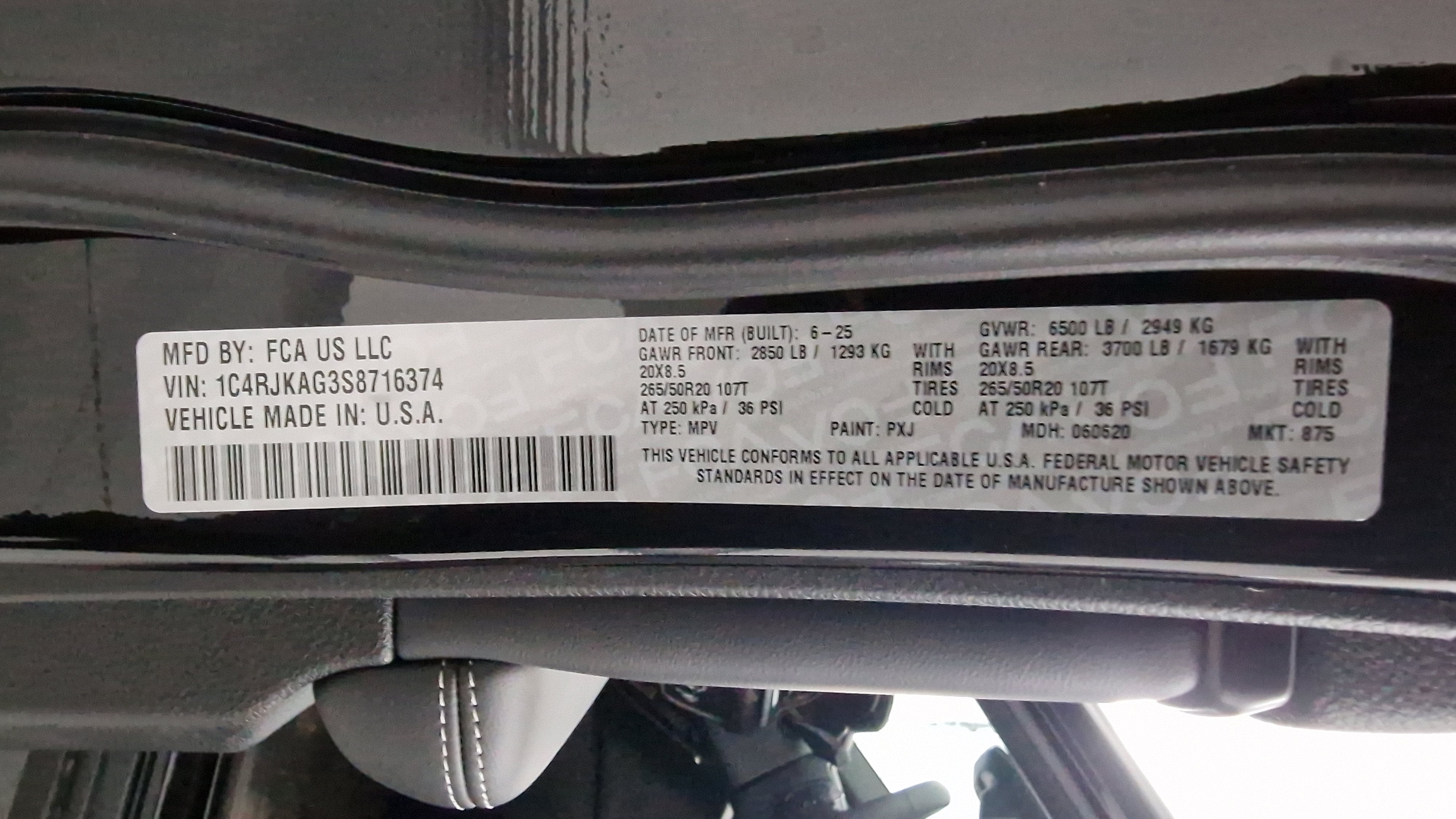 2025 Jeep Grand Cherokee GRAND CHEROKEE L ALTITUDE X 4X4