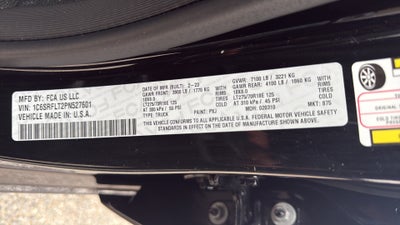 2023 RAM 1500 Rebel Crew Cab 4x4 5'7' Box