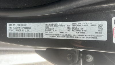 2023 RAM 1500 Big Horn Crew Cab 4x4 6'4' Box