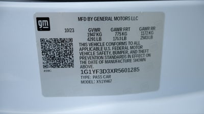 2024 Chevrolet Corvette Z06 RWD Convertible 3LZ