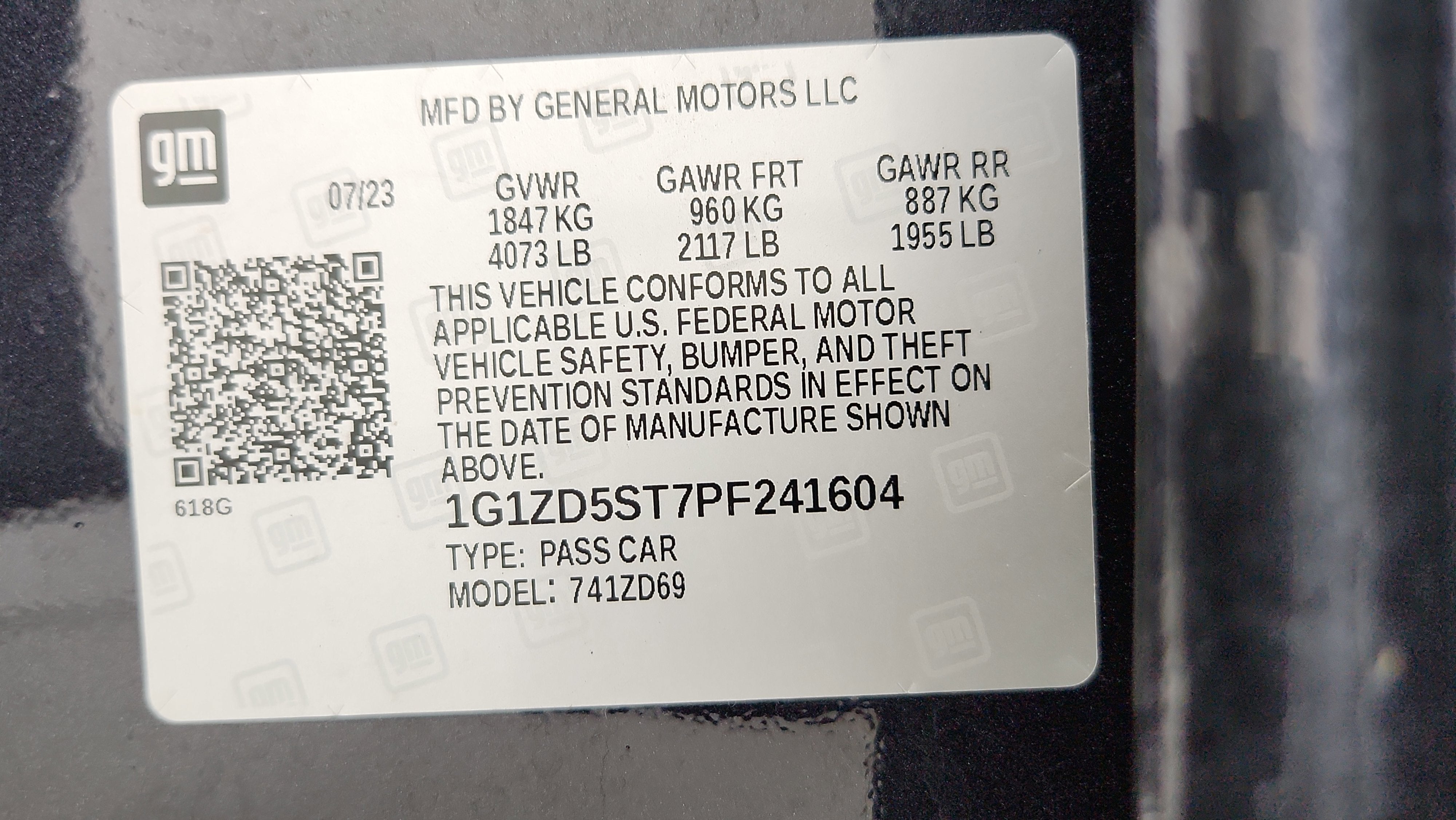 2023 Chevrolet Malibu FWD 1LT