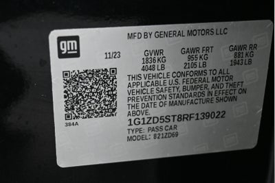 2024 Chevrolet Malibu FWD 1LT