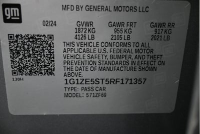 2024 Chevrolet Malibu FWD 2LT