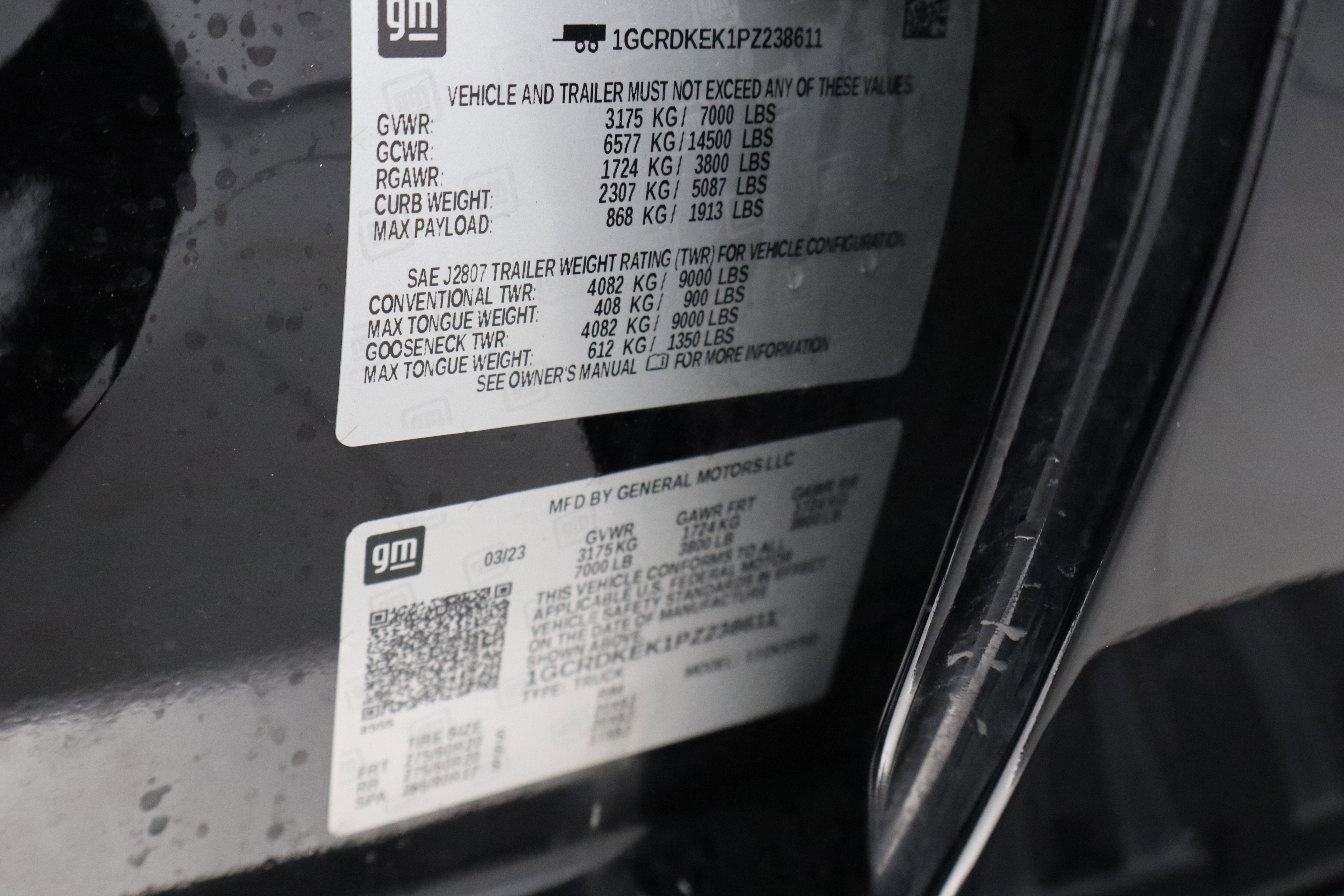 2023 Chevrolet Silverado 1500 4WD Double Cab Standard Bed LT with 2FT