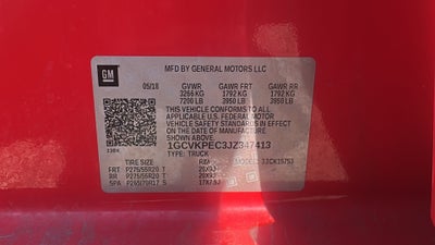 2018 Chevrolet Silverado 1500 Custom