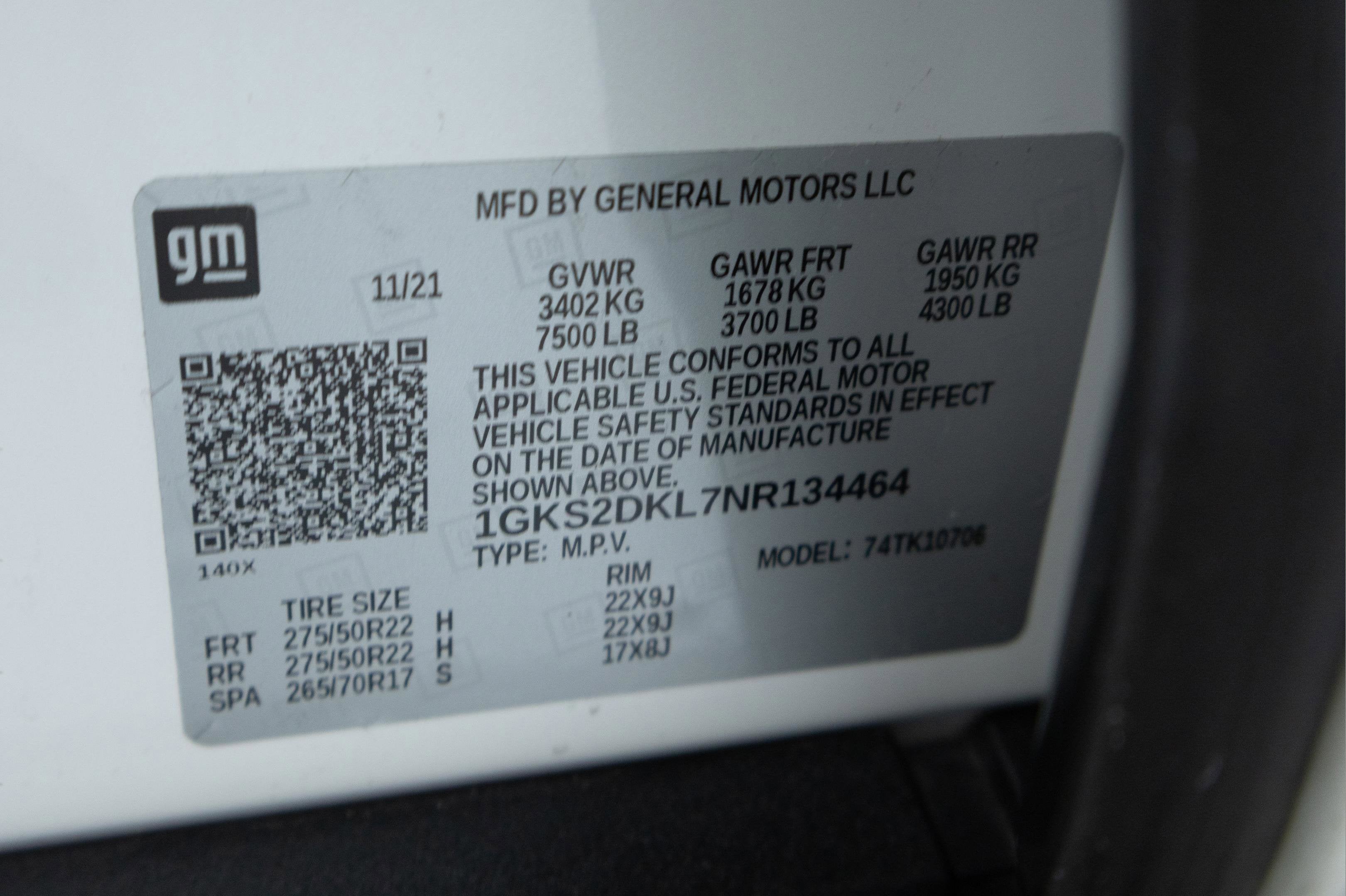 2022 GMC Yukon 4WD Denali