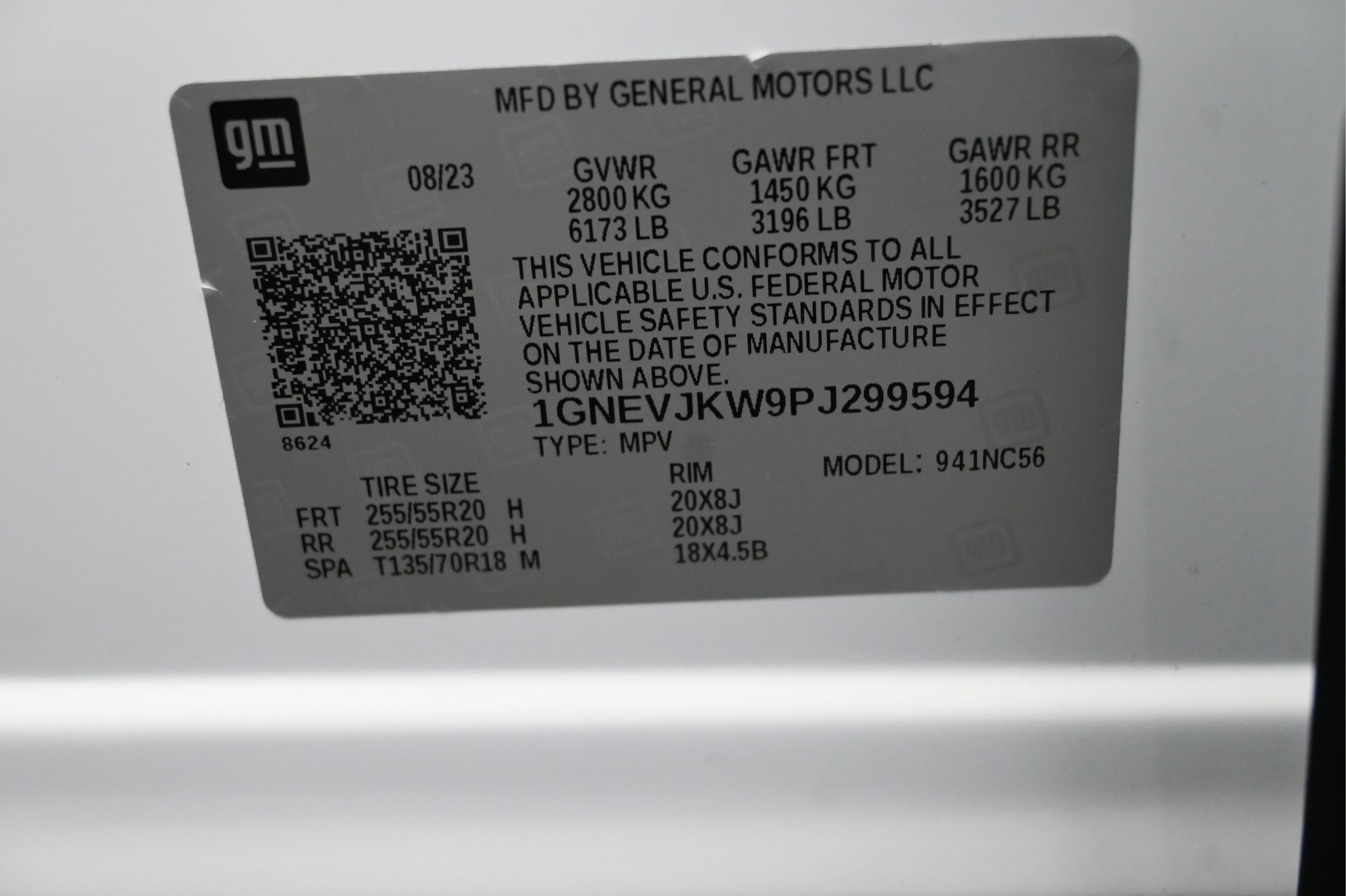 2023 Chevrolet Traverse AWD RS