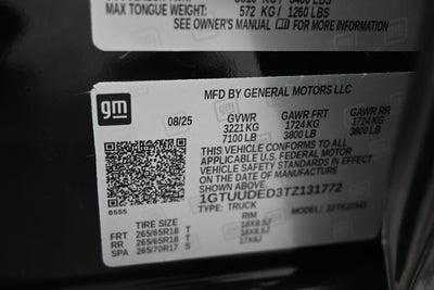 2026 GMC Sierra 1500 Crew Cab, Short Bed, SLT, 4WD