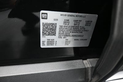 2025 Cadillac Escalade ESV 4WD Premium Luxury Platinum