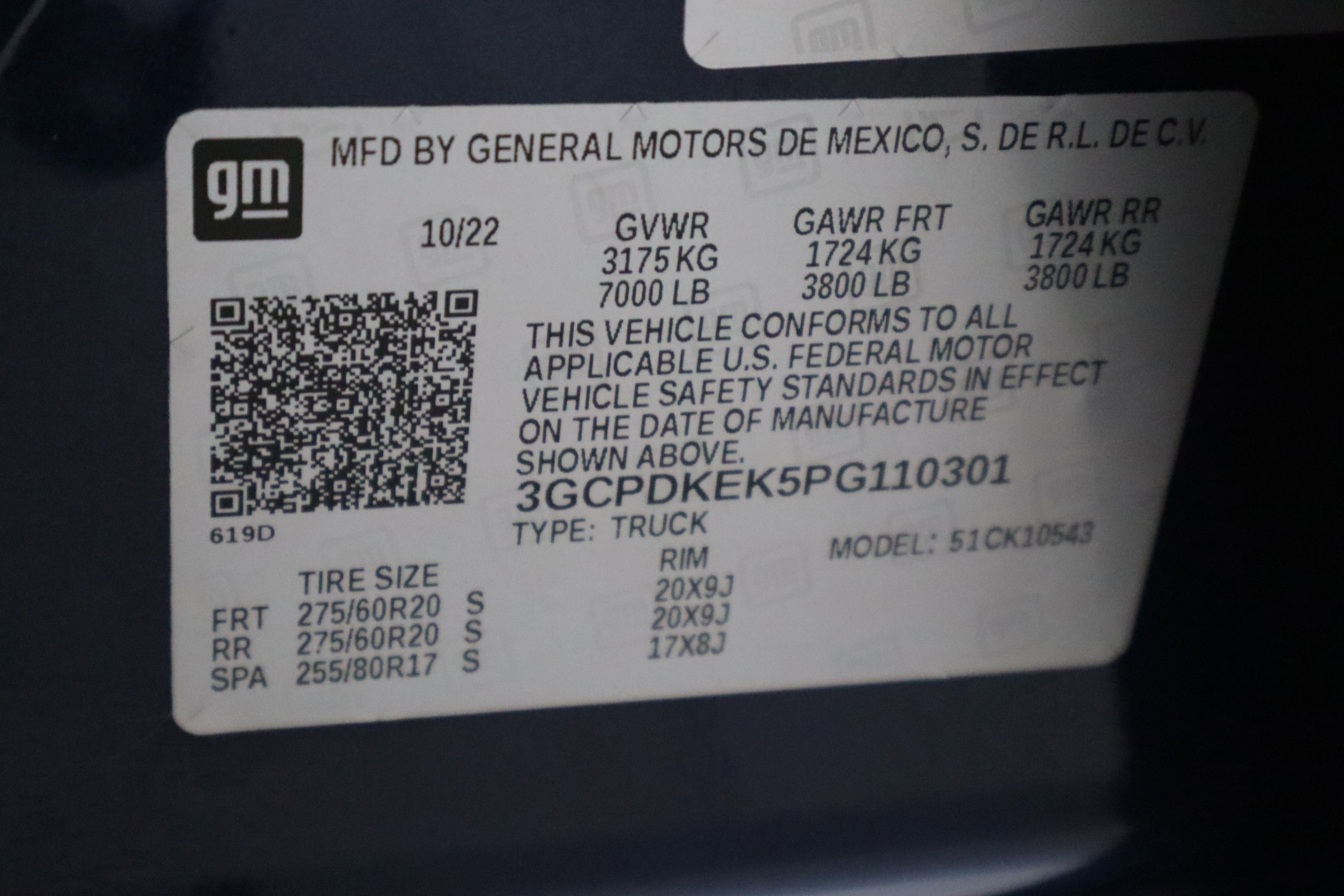 2023 Chevrolet Silverado 1500 4WD Crew Cab Short Bed LT with 2FL