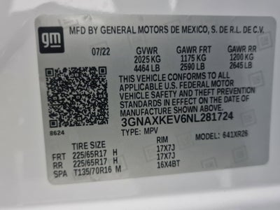 2022 Chevrolet Equinox FWD LT