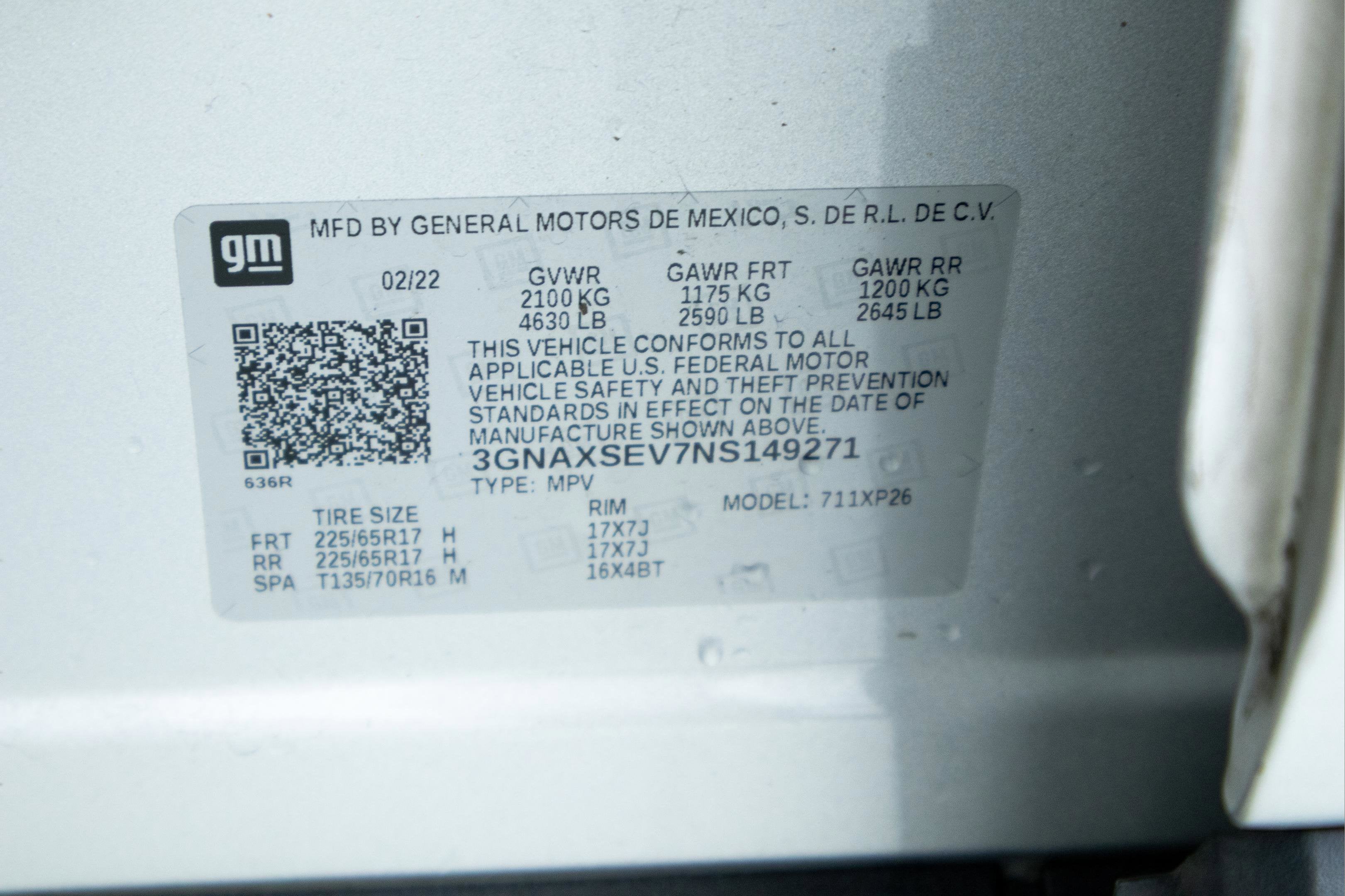 2022 Chevrolet Equinox AWD LS