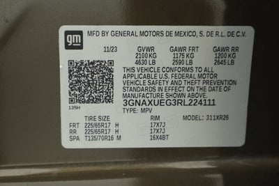 2024 Chevrolet Equinox AWD LT