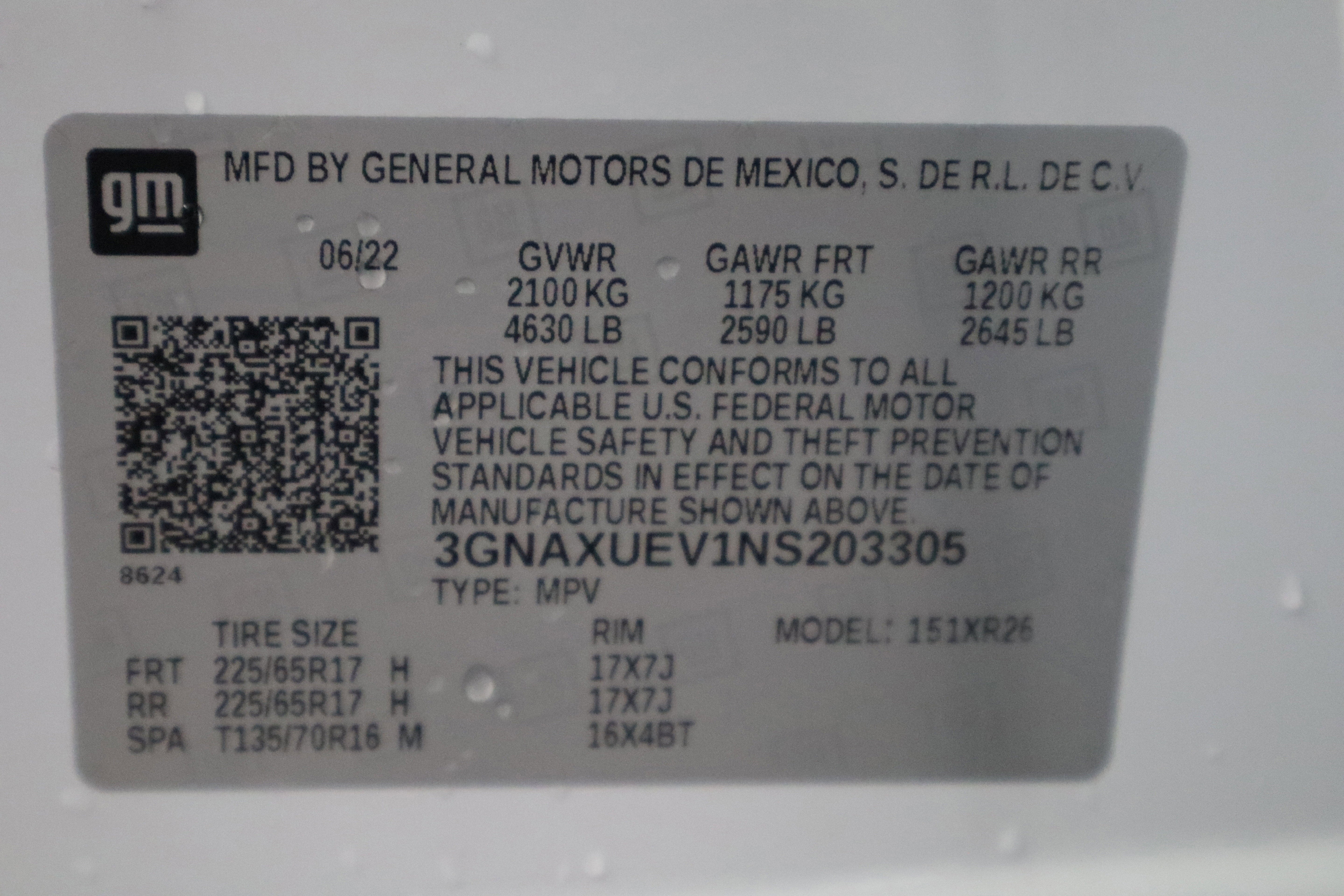 2022 Chevrolet Equinox AWD LT