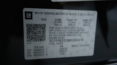 2021 GMC Sierra 1500 4WD Crew Cab Short Box AT4