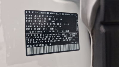2023 Volkswagen Tiguan 2.0T SE