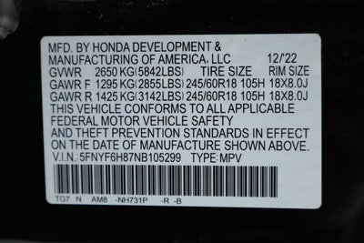 2022 Honda Pilot AWD TrailSport