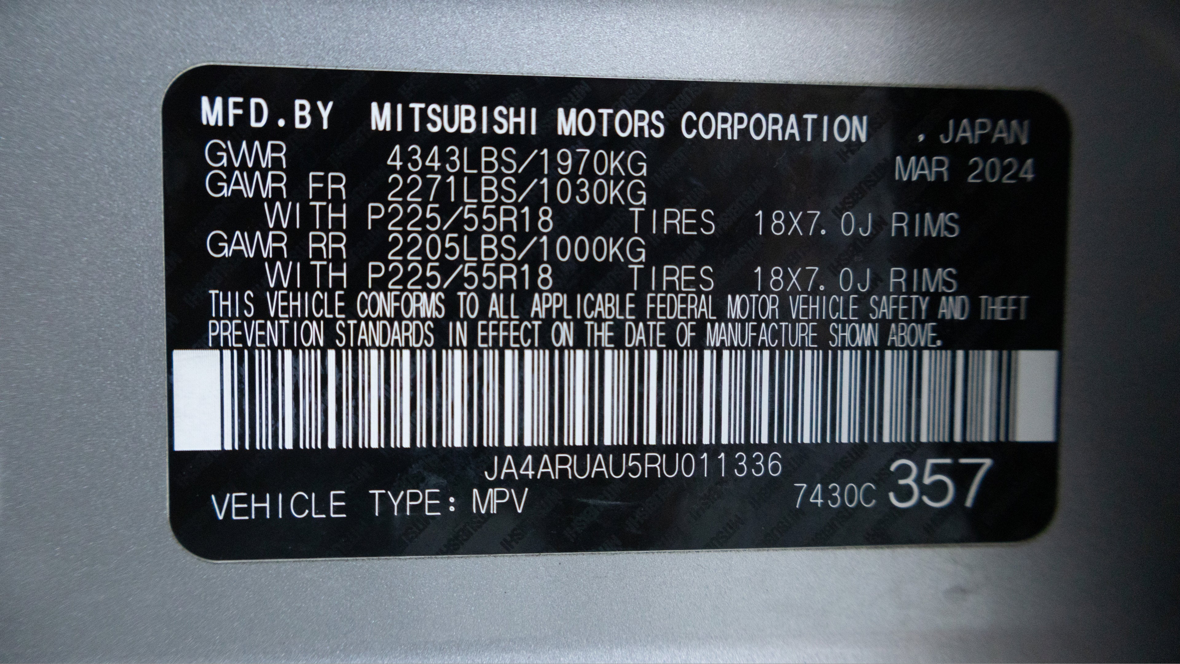 2024 Mitsubishi Outlander Sport Base