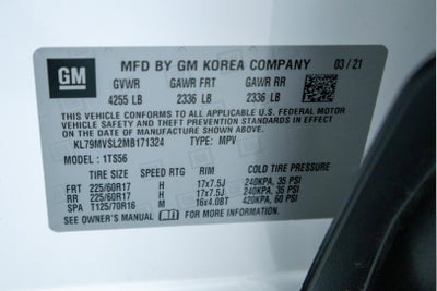 2021 Chevrolet Trailblazer FWD ACTIV