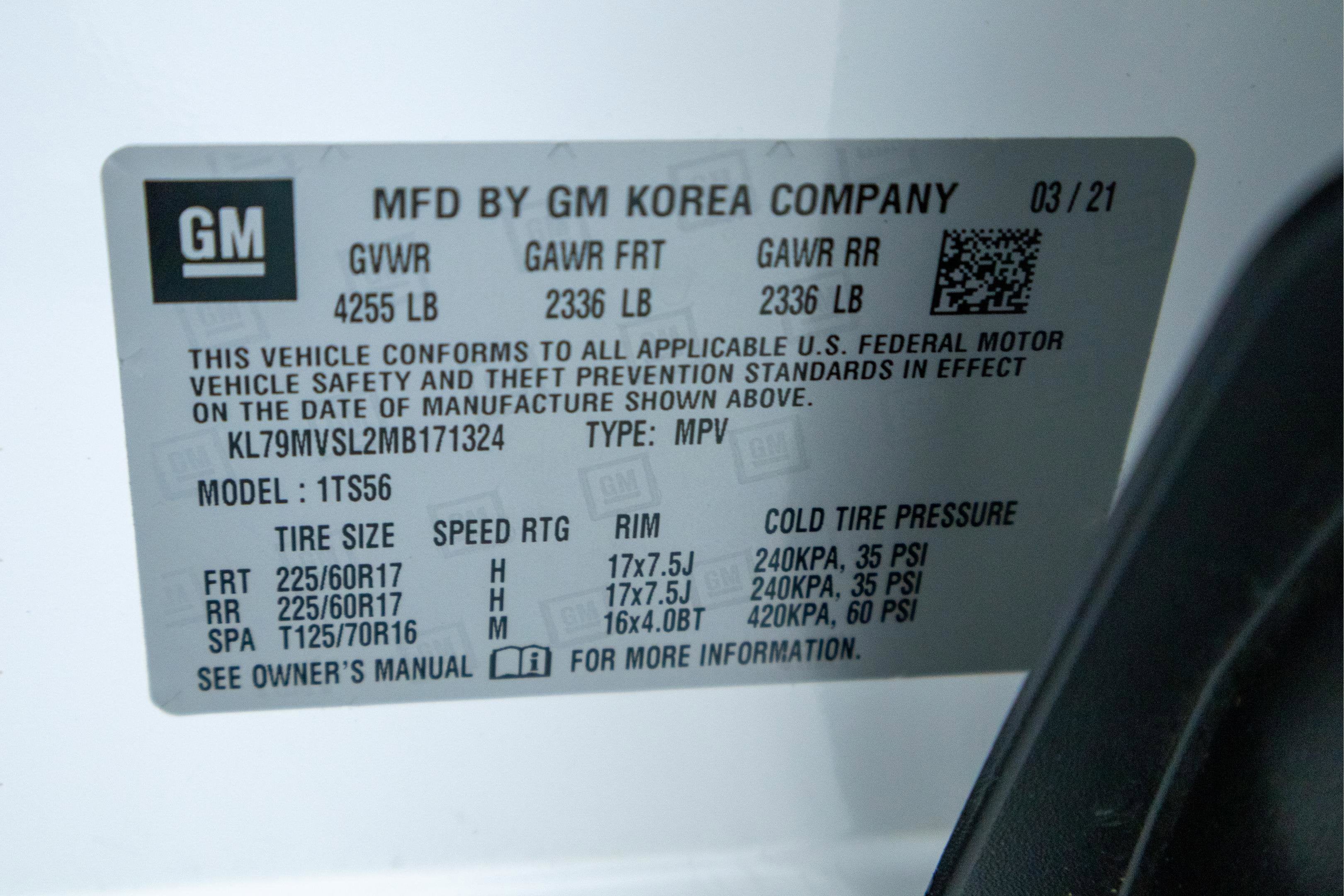 2021 Chevrolet Trailblazer FWD ACTIV