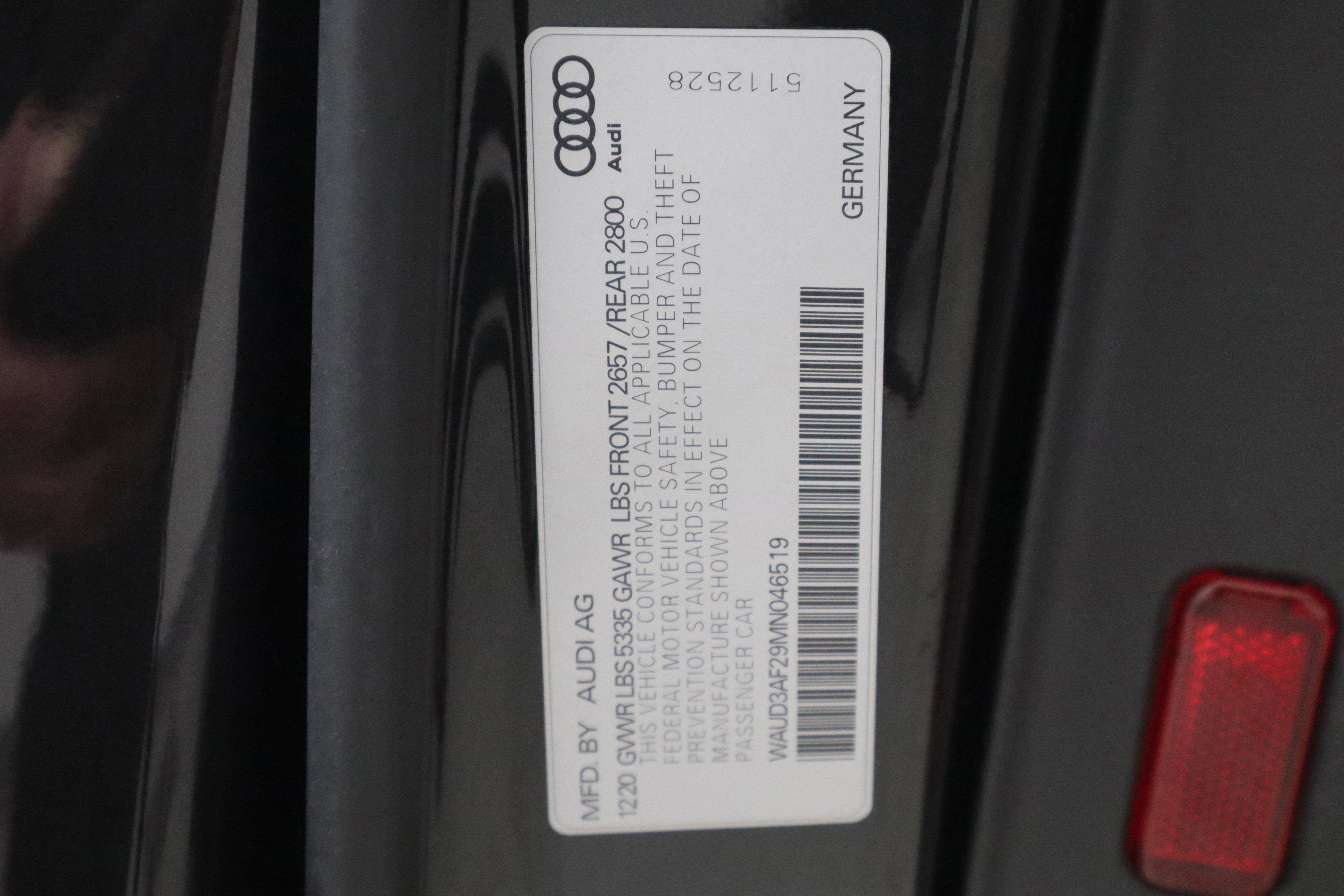 2021 Audi A6 Sedan Premium 45 TFSI quattro S tronic