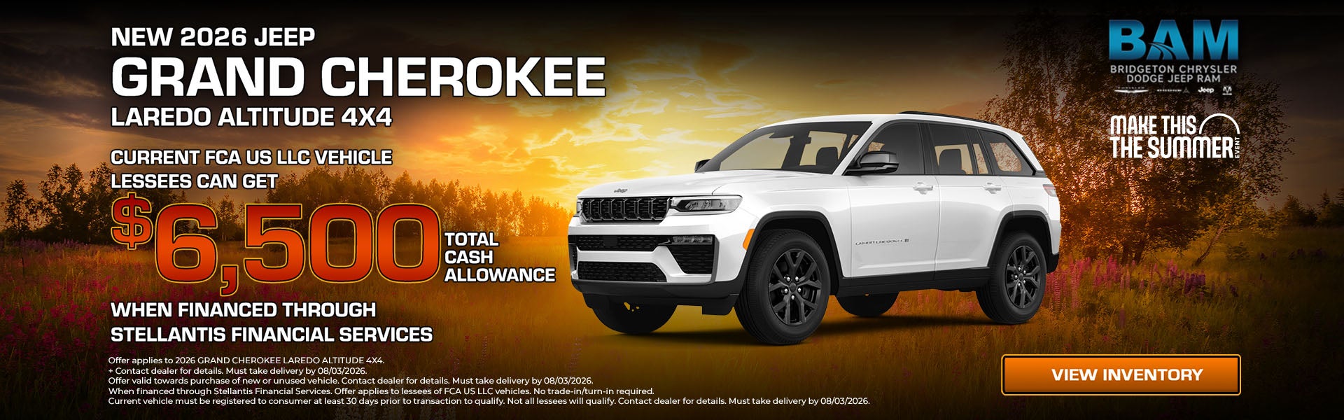 2026 Jeep Grand Cherokee LAREDO ALTITUDE 4X4